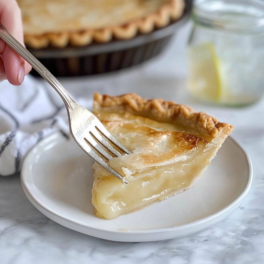 Water Pie Recipe - Recipe Image