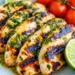 Grilled Salsa Verde Pepper Jack Chicken Recipe