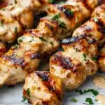 Bang Bang Chicken Skewers Recipe