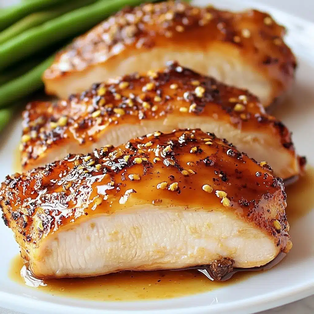 Honey Dijon Garlic Chicken Breasts Recipe - Recipe Image