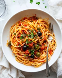 Pasta Puttanesca Recipe
