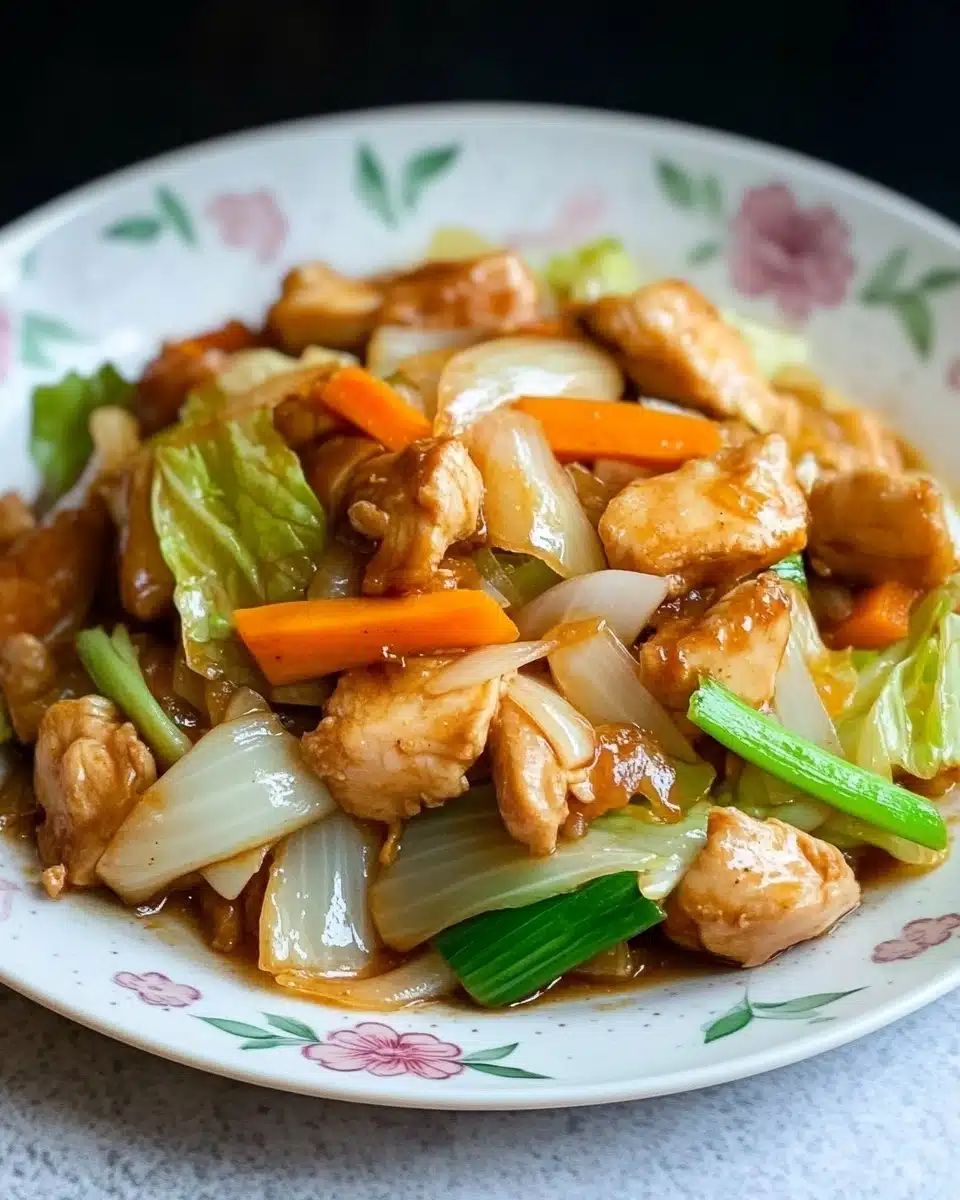 Easy BBQ Chicken & Cabbage Stir-Fry Recipe