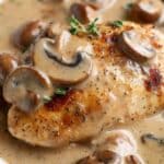 Creamy Chicken Stroganoff with Egg Noodles Recipe