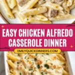 Chicken Alfredo Casserole Recipe