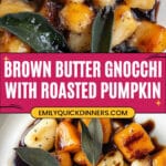 Crisp Gnocchi and Roast Pumpkin in Brown Butter Recipe