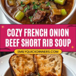 French Onion Beef Short Rib Soup Recipe
