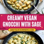 Gnocchi with Cream Sauce Recipe