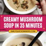 Creamy Mushroom Soup Recipe