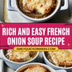 Rich and Simple French Onion Soup Recipe