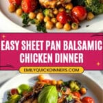 Sheet Pan Balsamic Chicken and Veggies Recipe