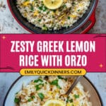 Greek Lemon Rice Recipe