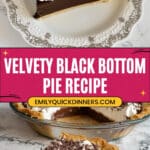 Black Bottom Pie Recipe