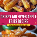 Crispy Air Fryer Apple Fries Recipe