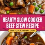 Slow Cooker Beef Stew Recipe