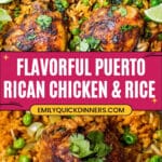 Mama's Puerto Rican Chicken and Rice Recipe