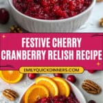 Cherry Cranberry Relish with Jello Recipe