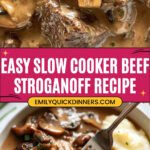 Slow Cooker Beef Stroganoff Recipe