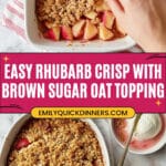 Rhubarb Crisp Recipe