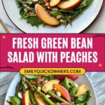 Unique French Beans Recipe with Peach Recipe
