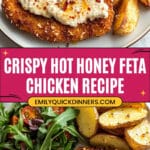 Crispy Hot Honey Feta Chicken Recipe