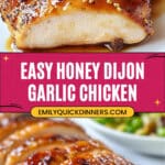 Honey Dijon Garlic Chicken Breasts Recipe