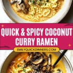 Spicy Coconut Curry Ramen Recipe