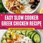 Slow Cooker Greek Chicken Recipe