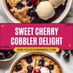 Easy Cherry Cobbler Recipe