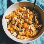 Baked Feta and Butternut Squash Pasta with Sage and Garlic Recipe