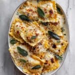 Pumpkin Lasagna Roll Ups with Crispy Sage Recipe