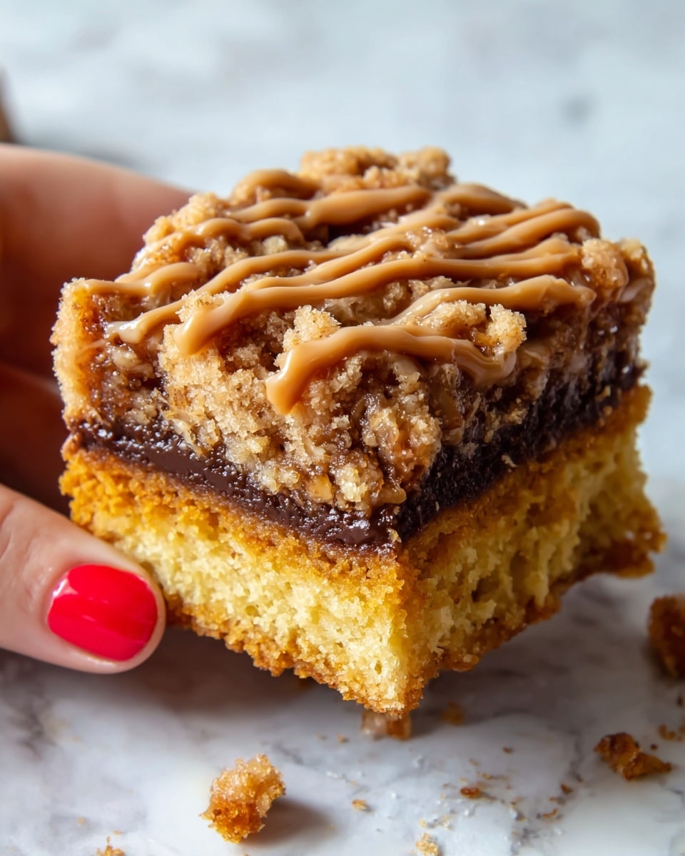 Pumpkin Streusel Coffee Cake with Biscoff Cookies Recipe