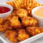 Homemade Chicken Nuggets with Crispy Panko Coating Recipe