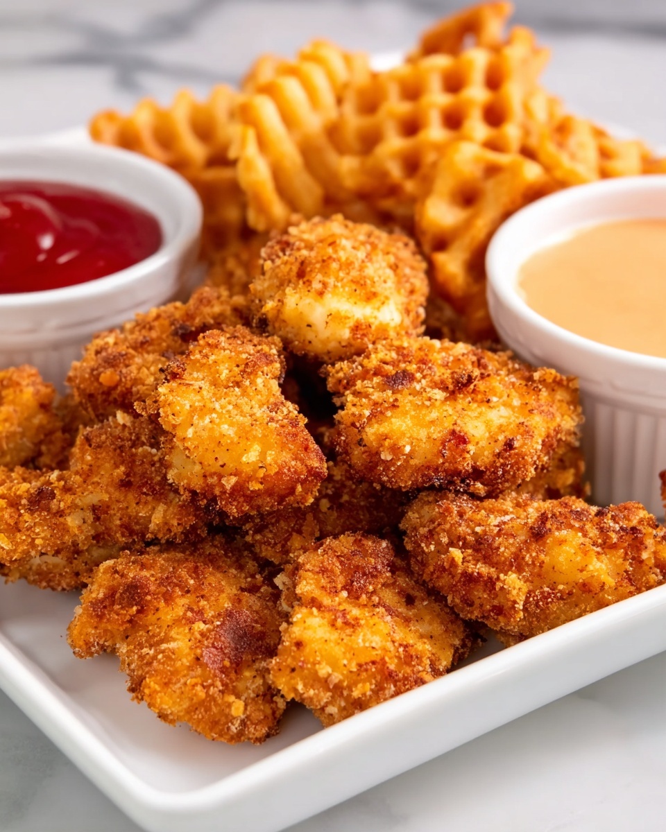 Homemade Chicken Nuggets with Crispy Panko Coating Recipe