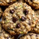 Zucchini Oatmeal Chocolate Chip Cookies Recipe