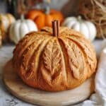 Pumpkin Shaped Bread Loaf Recipe