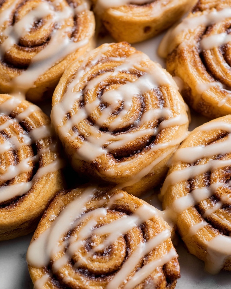A close-up view of a stack of cinnamon rolls on a wooden surface, each roll is round with two visible layers: a light brown dough exterior with fine specks, and a darker brown spiral cinnamon filling inside, one roll on top has a dollop of white frosting spread unevenly on its surface with a bite taken out, showing a soft crumb texture and the cinnamon swirl inside, several other cinnamon rolls are scattered around the stack. photo taken with an iphone --ar 4:5 --v 7
