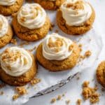 Cheesecake-Filled Pumpkin Thumbprint Cookies Recipe