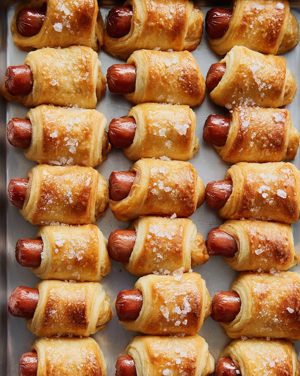 Pigs In A Blanket with Mayo-Honey Mustard Dipping Sauce Recipe