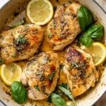 One-Pan Lemon Basil Chicken Recipe