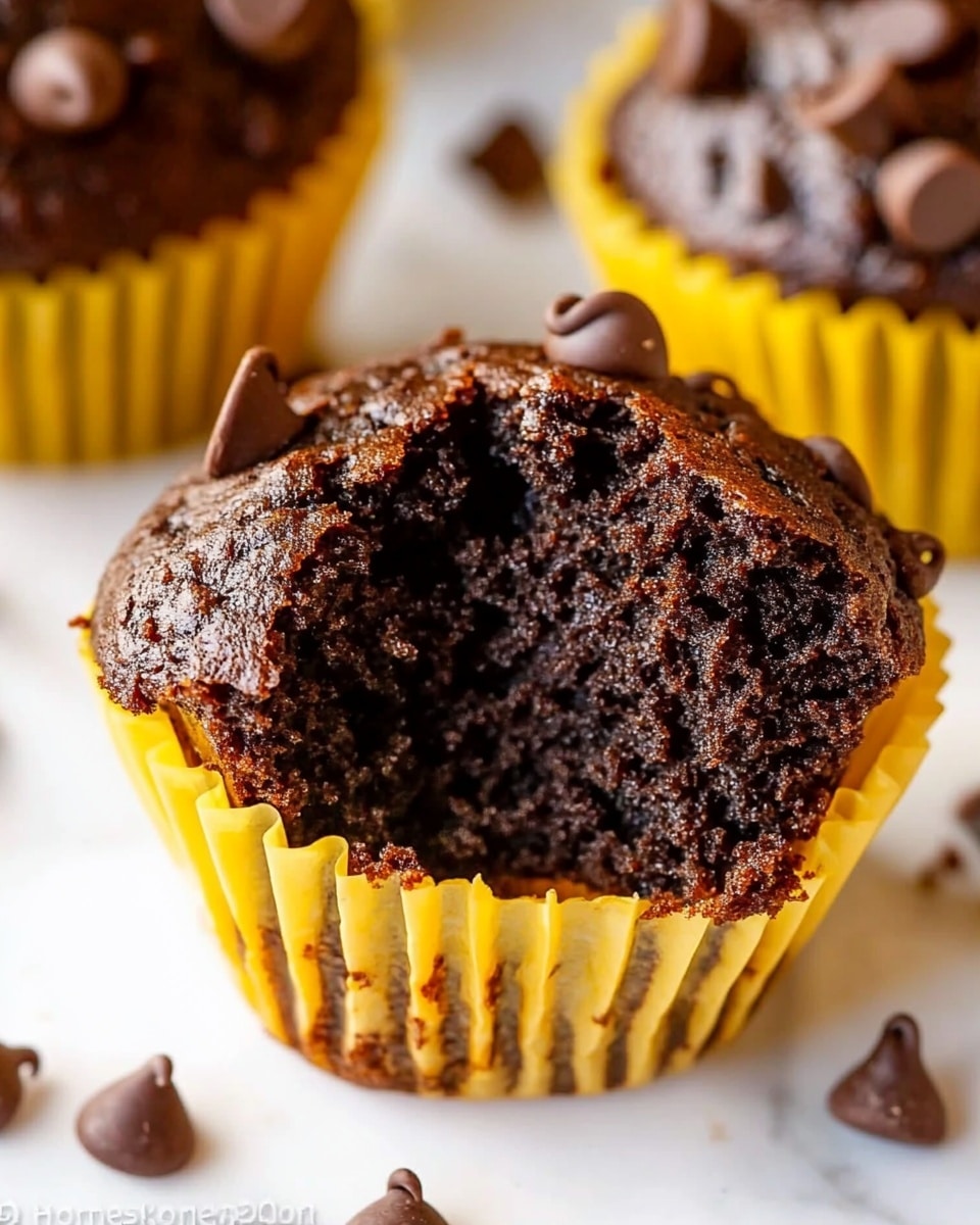 130 Calorie Chocolate Pumpkin Spice Muffins Recipe