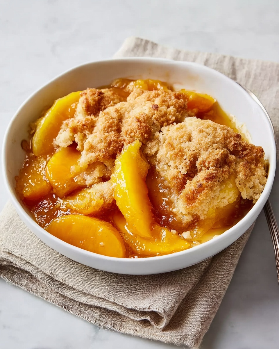 Fresh Southern Peach Cobbler Recipe
