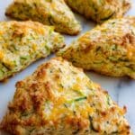 Zucchini Cheddar Scones Recipe