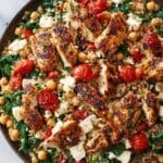 Greek Chicken and Lemon Rice (30 Minutes, One-Pot) Recipe