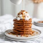 Whole Wheat Pumpkin Pancakes (Egg & Dairy-Free) Recipe
