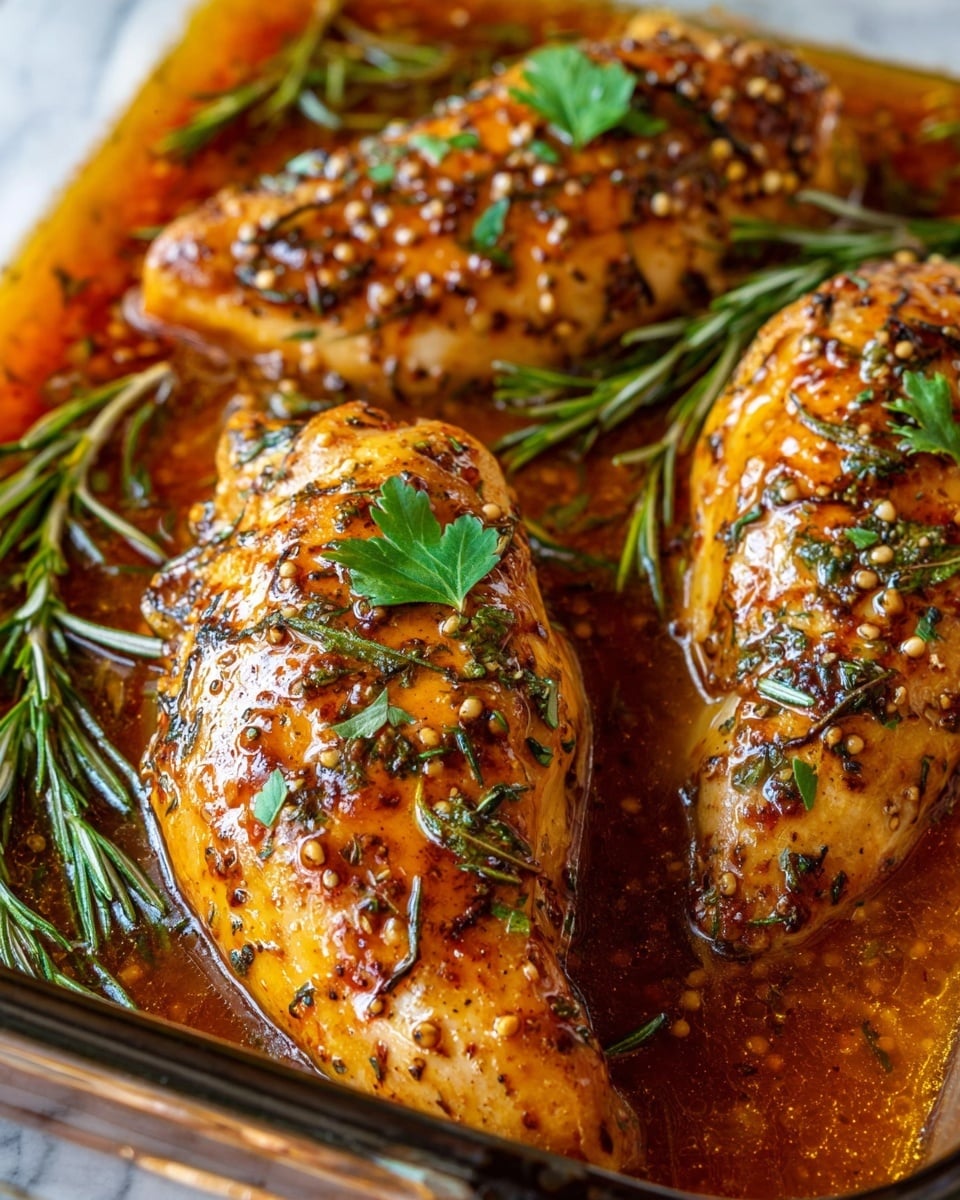 Easy Baked Honey Dijon Chicken Recipe