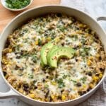 Salsa Verde Chicken & Rice Skillet Recipe