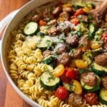 Chicken Zucchini Pasta Skillet Recipe