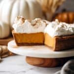 Pumpkin Cheesecake with Brown Butter Graham Cracker Crust Recipe