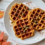 Paleo Pumpkin Waffles with Coconut Flour Recipe