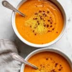 Hearty Pureed Veggie Soup Recipe